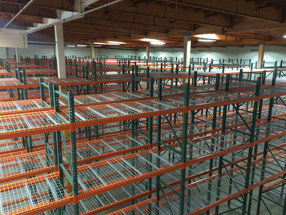 Selective Pallet Rack in a warehouse